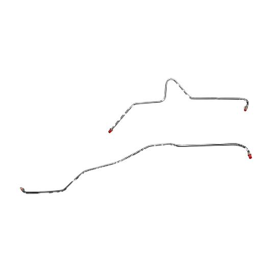 For GMC Sierra 2500 2001-2004 Rear Axle Brake Lines w/6.0L Rear-TRA0009OM-CPP - Rear Lines Car Part People
