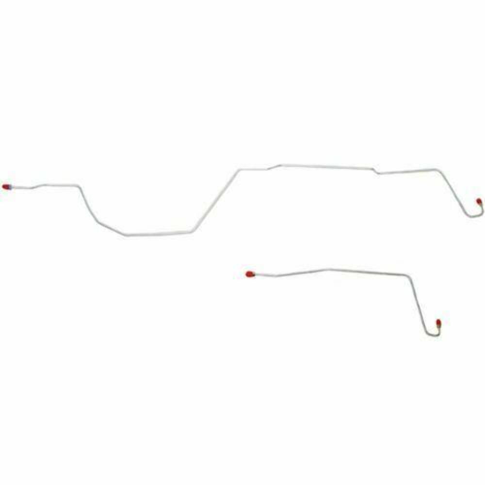 1997-2003 Ford F-150 Rear Axle Brake Lines w/ Rear Disc Brakes Steel TRA0141OM