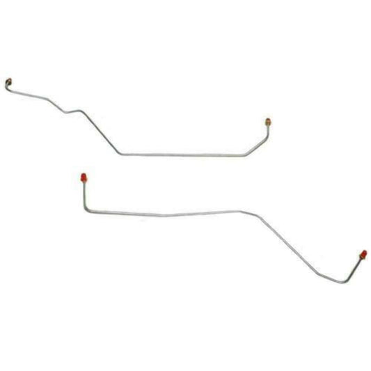2002-09 Hummer H2 Rear Axle Brake Lines Stainless - TRA0201SS - Rear Lines Car Part People