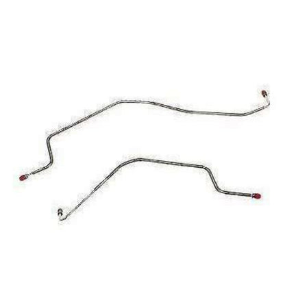 06-10 Hummer H3 Rear Axle Brake Line Kit Stainless Steel - Rear Lines Car Part People