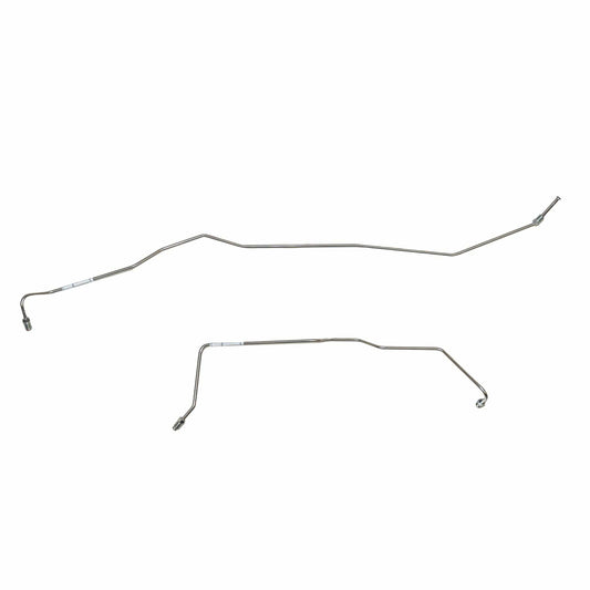 Rear Axle Lines For 08-12 Chevy Silverado 3500HD Cab & Chassis Dually Stainless - Rear Lines Car Part People