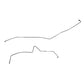 Chevy Rear Axle Brake Line Kit; Fine Lines-TRA0703OM