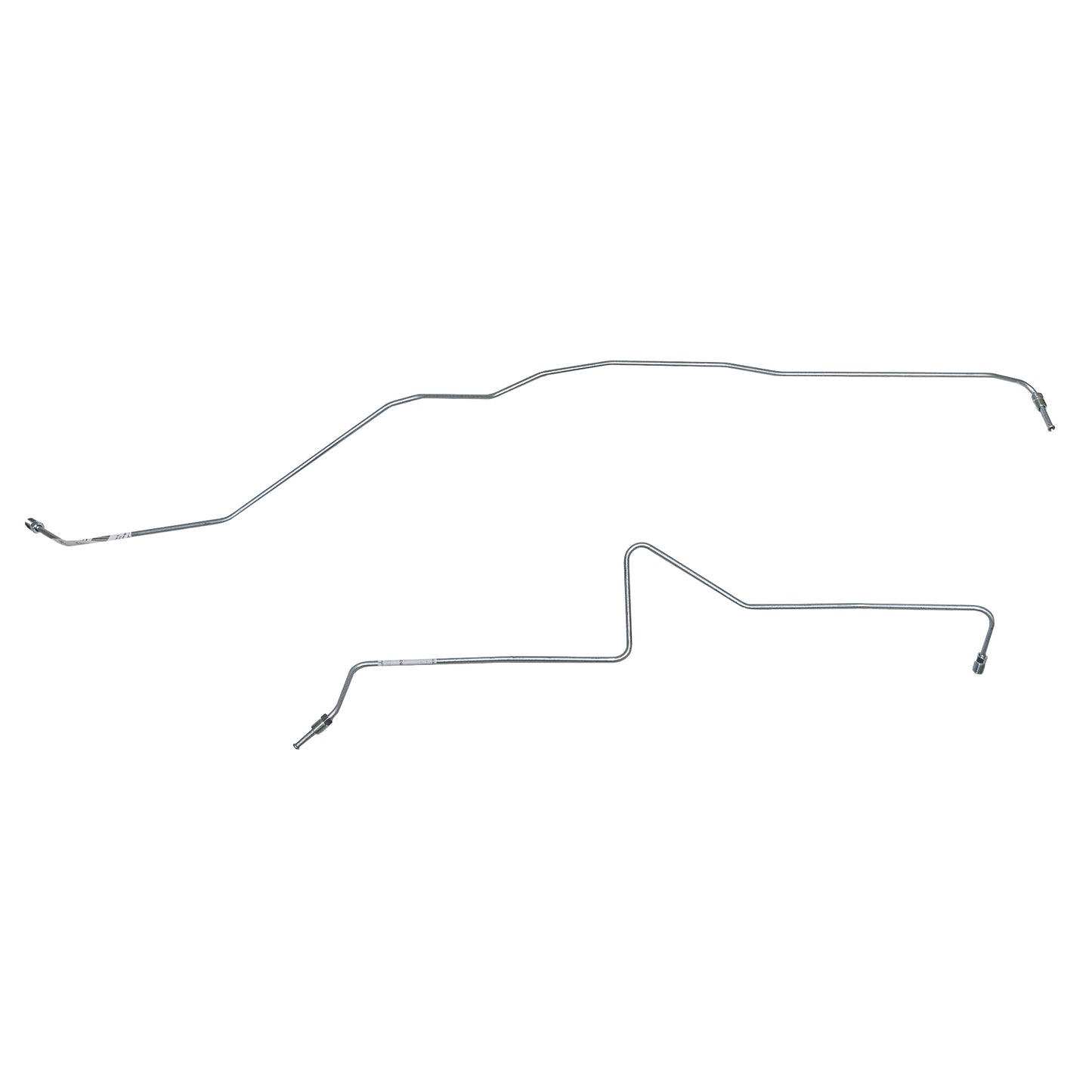 Rear Axle Brake Line Kit for 07-10 Chevy Silverado 2500HD Non Dually Stainless Steel TRA0801SS - Rear Lines Car Part People