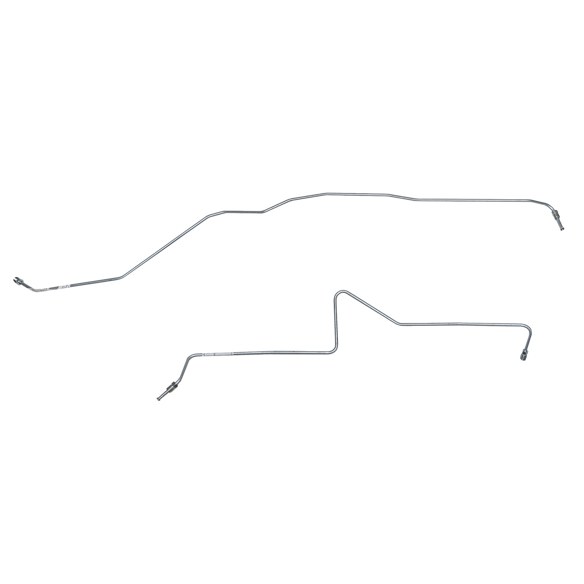 Rear Axle Brake Line Kit for 07-10 Chevy Silverado 2500HD Non Dually Stainless Steel TRA0801SS - Rear Lines Car Part People