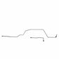 Fits 2012-13 Ford F-150 Rear Axle Brake Line; Stainless TRA1301SS