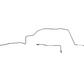 15-17 Ford F-150, Rear Axle Set; Stainless Fine Lines TRA1541SS