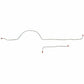 Rear Axle Brake Lines For 51-55 Chevy/GMC Series I 1/2 Ton Truck Steel TRA5101OM