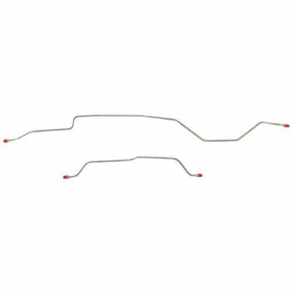 Fine Lines TRA6401SS - Rear Axle Lines 1/2 Ton Truck Stainless for 1963-66 Chevrolet C10 - Rear Lines Car Part People