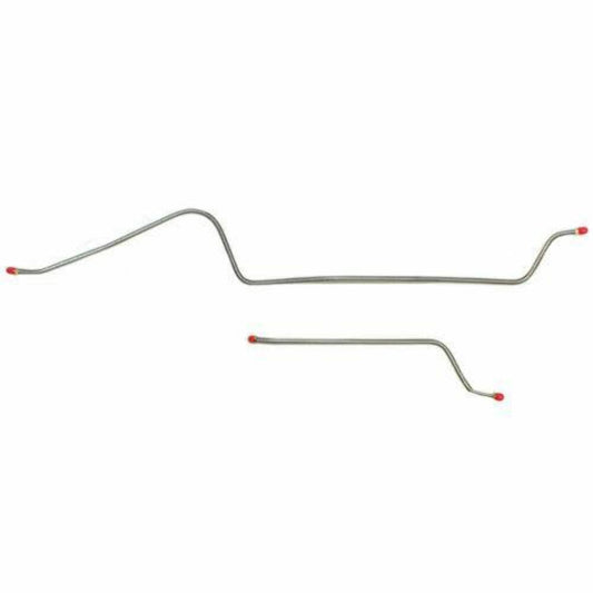 Rear Axle Lines For 67-72 Chevy C10 2WD 8 Lug Dana Axle Rear Springs - TRA6704SS - Rear Lines Car Part People
