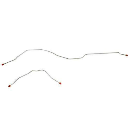 Rear Axle Lines For 67-72 Ford F-250 2 Piece Stainless - TRA6743SS - Rear Lines Car Part People