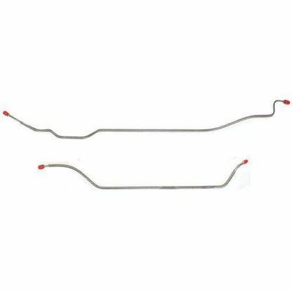 Rear Axle Line For 71-72 Chevy C10 2WD 5 Lug Axle w/ Rear Leaf Spring TRA7101SS - Rear Lines Car Part People