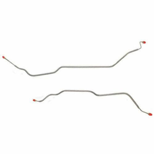 Rear Axle Line For 71-72 Chevy C10 2WD 5 Lug Axle w/ Rear Leaf Spring TRA7102SS - Rear Lines Car Part People
