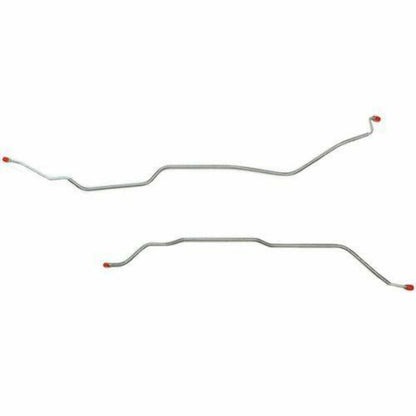 Rear Axle Lines For 71-72 Chevy K10 2WD 6 Lug Axle w/ Rear Leaf Spring TRA7104SS - Rear Lines Car Part People