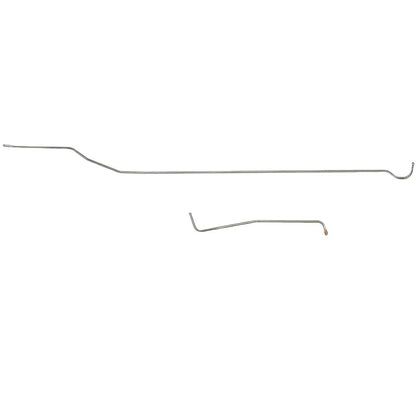 Chevy Rear Axle Brake Line Kit; Fine Lines-TRA7106SS - Brake Hoses Car Part People