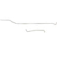 Chevy Rear Axle Brake Line Kit; Fine Lines-TRA7106SS