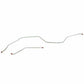 Rear Axle Brake Lines For 73-79 Ford F-100 2 Piece Stainless TRA7341SS