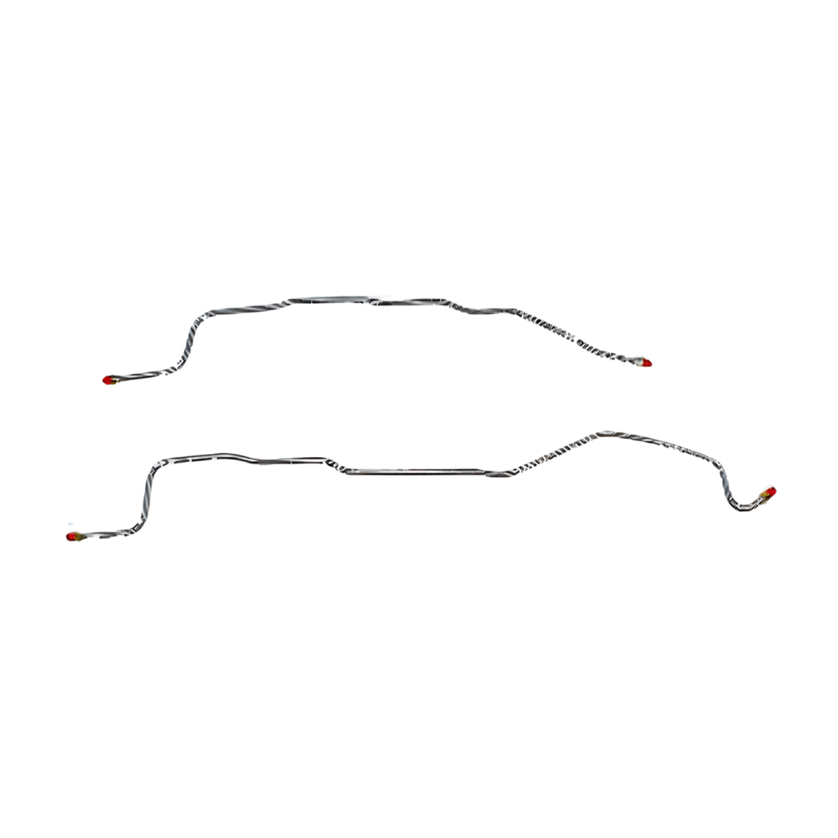 Chevrolet K1500 Suburban 1995-1999 Rear Axle Brake Lines Stainless TRA9521SS-CP