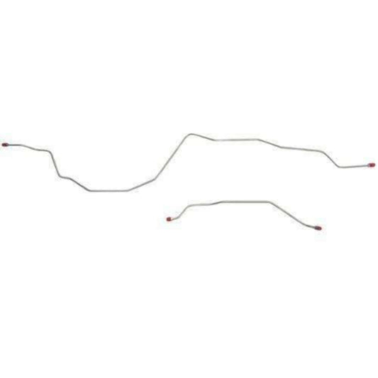 Rear Axle Brake Lines for 1995-97 Ford F-350 Dually Steel TRA9541OM - Rear Lines Car Part People