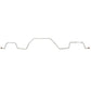98-01 Ford Explorer Rear Axle Brake Line Stainless Steel TRA9545SS