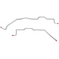 Rear Axle Brake Lines For 1989-2000 Chevrolet K3500 Dually Stainless TRA9604SS