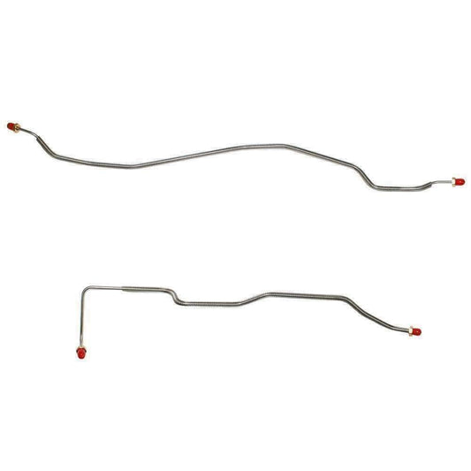 For Chevrolet S10 ZR2 98-04 Rear Axle Brake Lines Disc Brakes Rear-TRA9803OM-CPP - Rear Lines Car Part People
