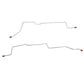 1998-2005 Ford Ranger Rear Axle Brake Lines Rear Drum Brakes TRA9841OM