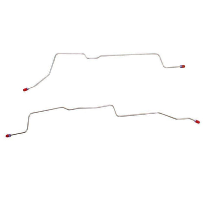 1998-2005 Ford Ranger Rear Axle Brake Line Kit Rear Drum Brakes - TRA9841SS - Rear Lines Car Part People