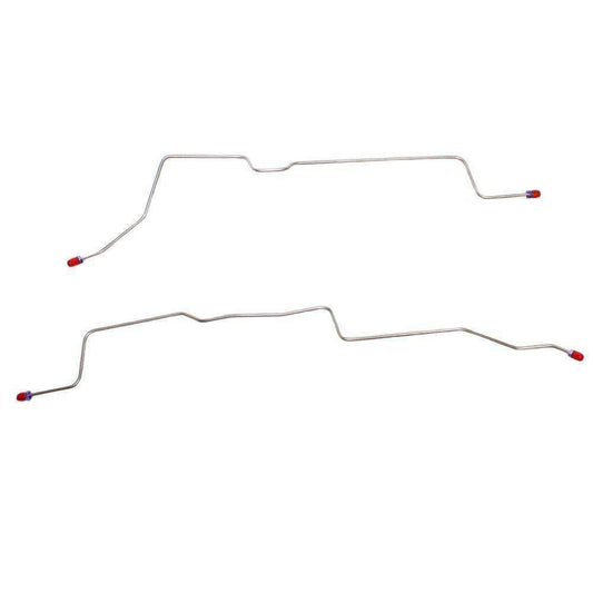 1998-2005 Ford Ranger Rear Axle Brake Line Kit Rear Drum Brakes - TRA9841SS - Rear Lines Car Part People