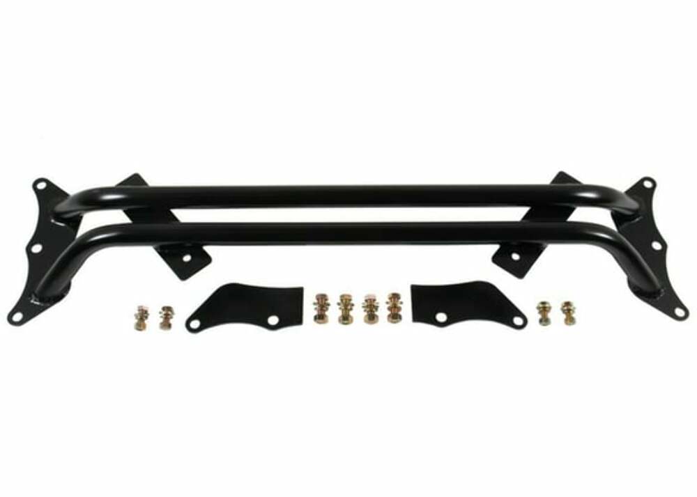 Fits 1969-1972 Chevrolet Blazer Tubular Rear Shock Crossmember Kit-Black TRSC372