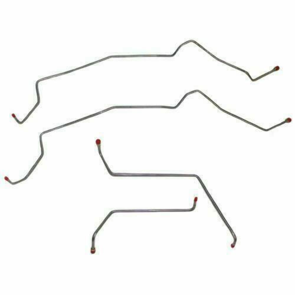 2002-09 Chevrolet Trailblazer Transmission Cooler Lines 4 Steel- TTC0201OM - Transmission Lines Car Part People