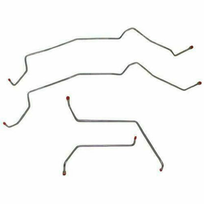 2002-09 Chevrolet Trailblazer Transmission Cooler Lines 4 Steel- TTC0201OM - Transmission Lines Car Part People