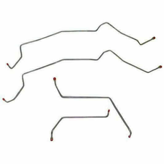 2002-09 Chevrolet Trailblazer Transmission Cooler Lines 4 Steel- TTC0201OM - Transmission Lines Car Part People