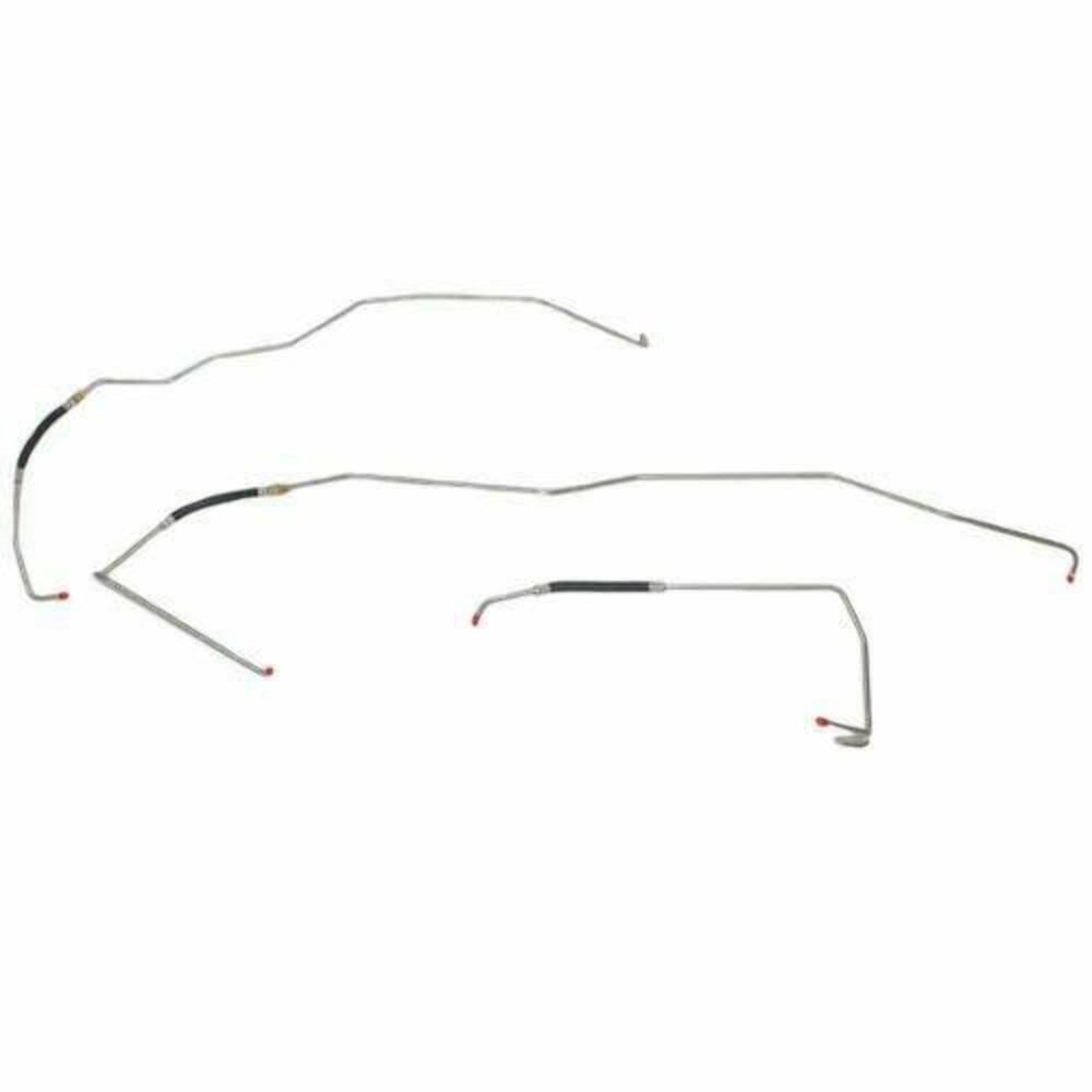 2002-06 Chevrolet Avalanche 2500 Transmission Cooler Lines Stainless - TTC0301SS - Transmission Lines Car Part People