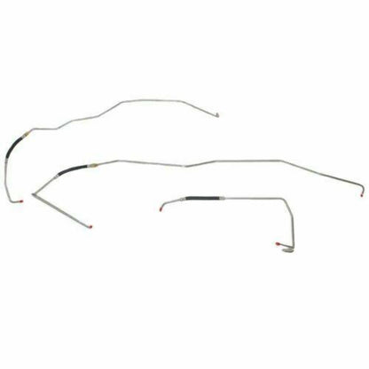 2002-06 Chevrolet Avalanche 2500 Transmission Cooler Lines Stainless - TTC0301SS - Transmission Lines Car Part People