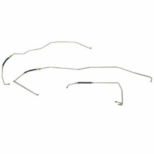2002-06 Chevrolet Avalanche 2500 Transmission Cooler Lines Stainless - TTC0301SS - Transmission Lines Car Part People