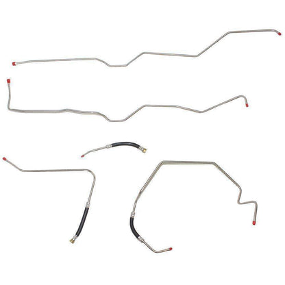 For Chevrolet Silverado 1500 HD 2001-03 Transmission Cooler Line-TTC0405SS-CPP - Transmission Lines Car Part People