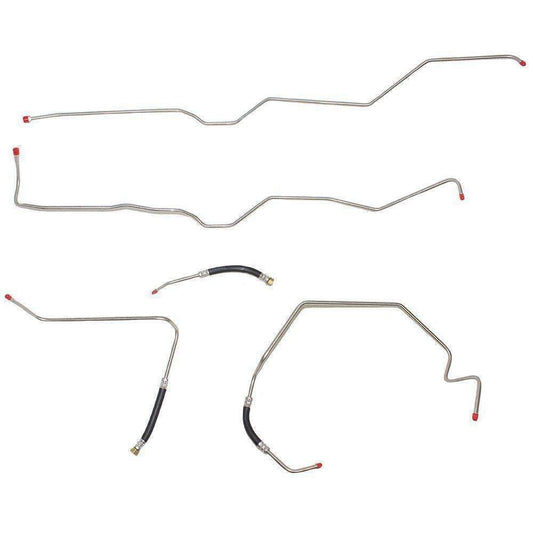 For Chevrolet Silverado 1500 HD 2001-03 Transmission Cooler Line-TTC0405SS-CPP - Transmission Lines Car Part People