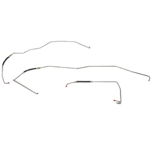 2007-13 Chevrolet Silverado 1500 Transmission Cooler Lines 4L60E Stainless TTC0701SS - Transmission Lines Car Part People