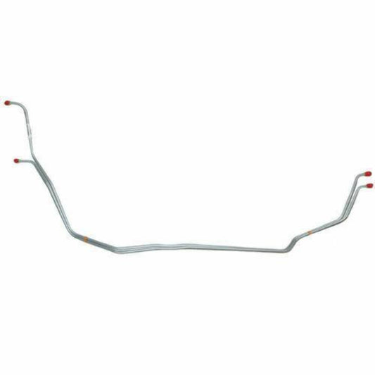 1981-87 Chevrolet K10 Transmission Cooler Lines 4x4 w/ 700R4 Stainless TTC8107SS - Transmission Lines Car Part People
