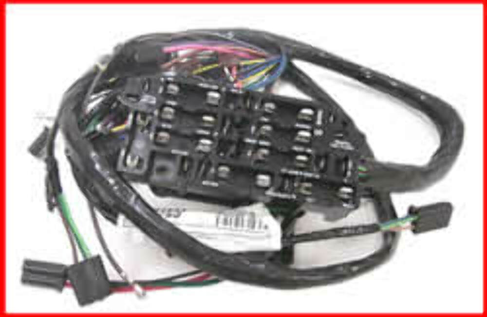 Fits 1969-1972 Chevrolet Blazer; Under Dash Harness - Fuse Upgrade UH0260NGAUGES