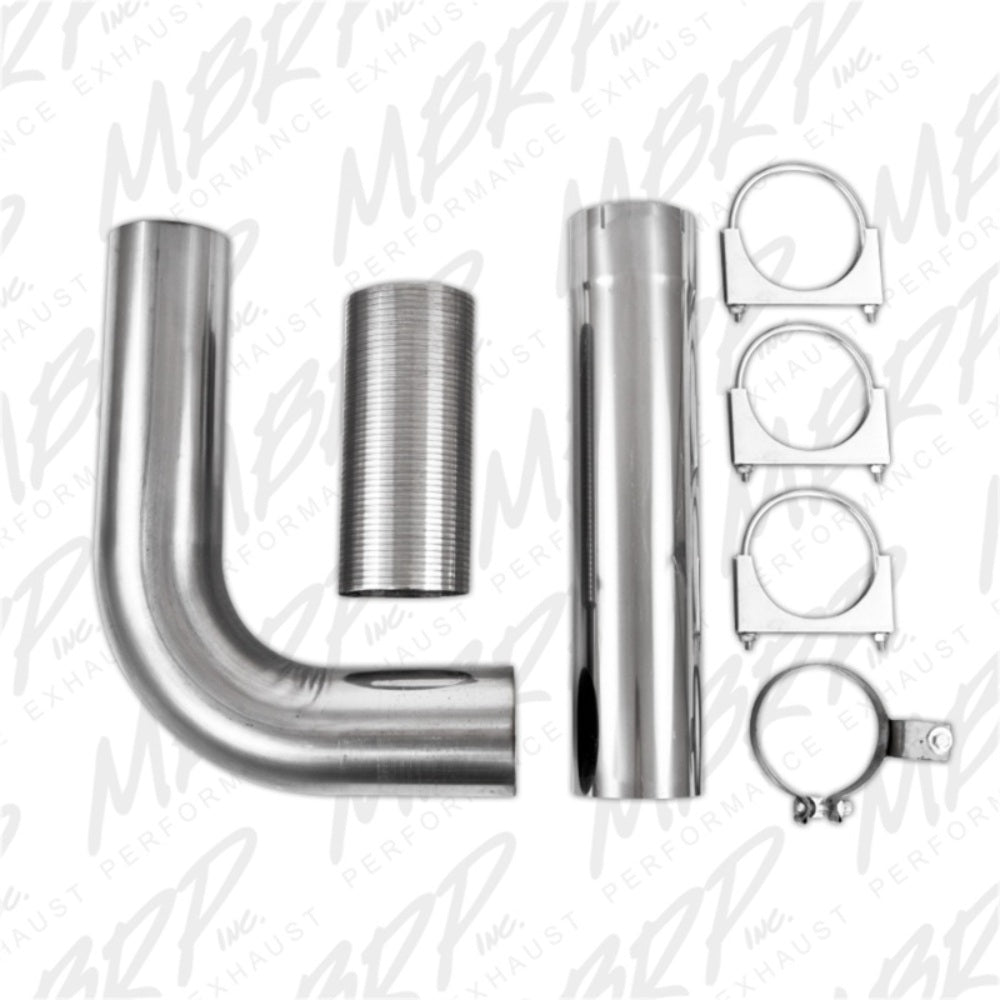 Single Stack Kit; 5" Smokers; AL - UT8001 - Tailpipe Car Part People