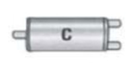 Jones Exhaust V4132C V Power Series Muffler 2.25 Inlet, 2 Outlet