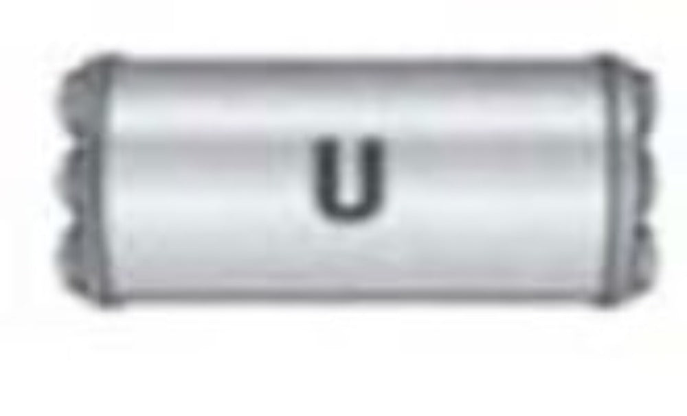 Jones Exhaust V414U V Power Series Muffler 2.5" Inlet, 2.5" Outlet - Performance Mufflers Car Part People