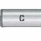 V Power Muffler; 4" X 9.75" Oval 3" Center In/Dual 2" Out-Fits 3" Pipe -V4162C