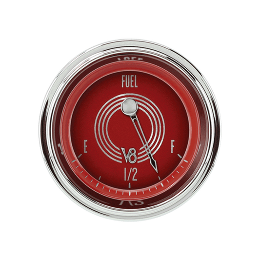 V8 Red Steelie 2 1/8" Fuel V8RS14SHC