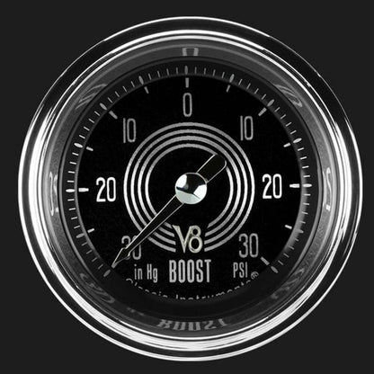 V8 Speedster 2 1/8" Boost/Vac Gauge V8SR141SHC
