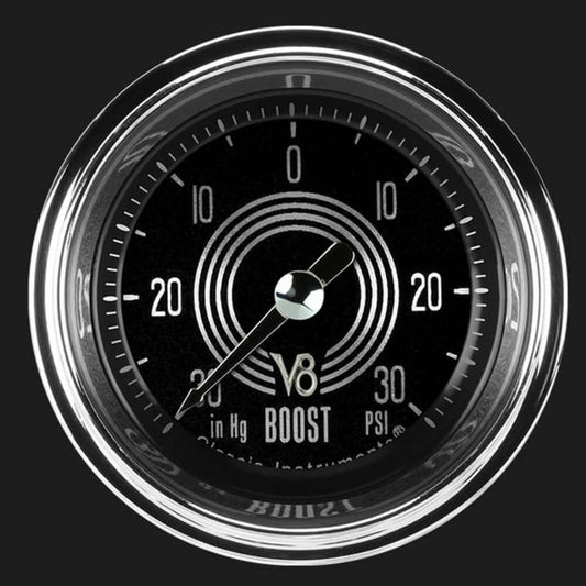 V8 Speedster 2 1/8" Boost/Vac Gauge V8SR141SHC