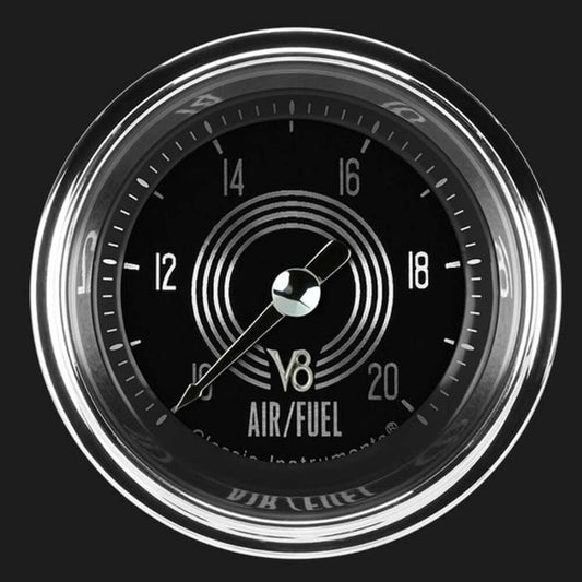 V8 Speedster 2 1/8" Air Fuel Ratio Gauge V8SR194SHC