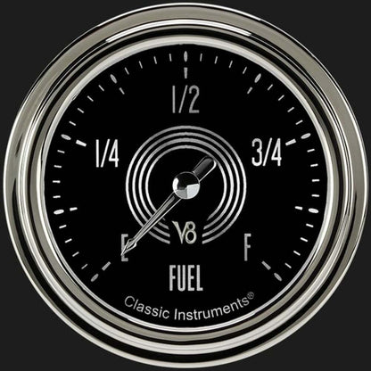 V8 Speedster 2 5/8" Fuel Gauge V8SR309SLC