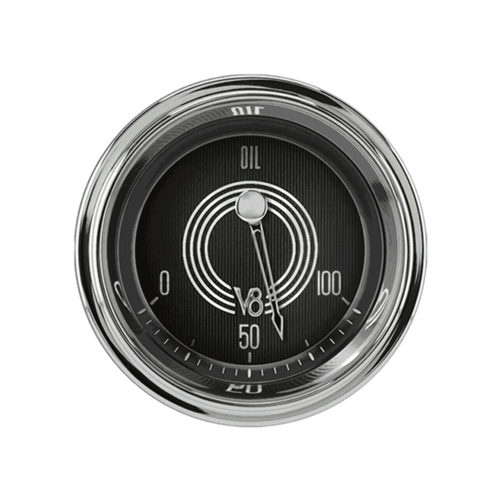 V8 Speedster 2 1/8" Oil Pressure V8SR81SHC